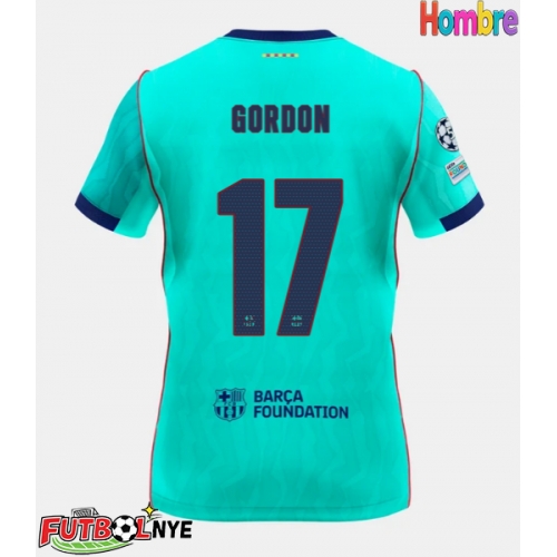 Camiseta Barcelona Anthony Gordon #17 Tercera Equipación 2026-27 manga corta